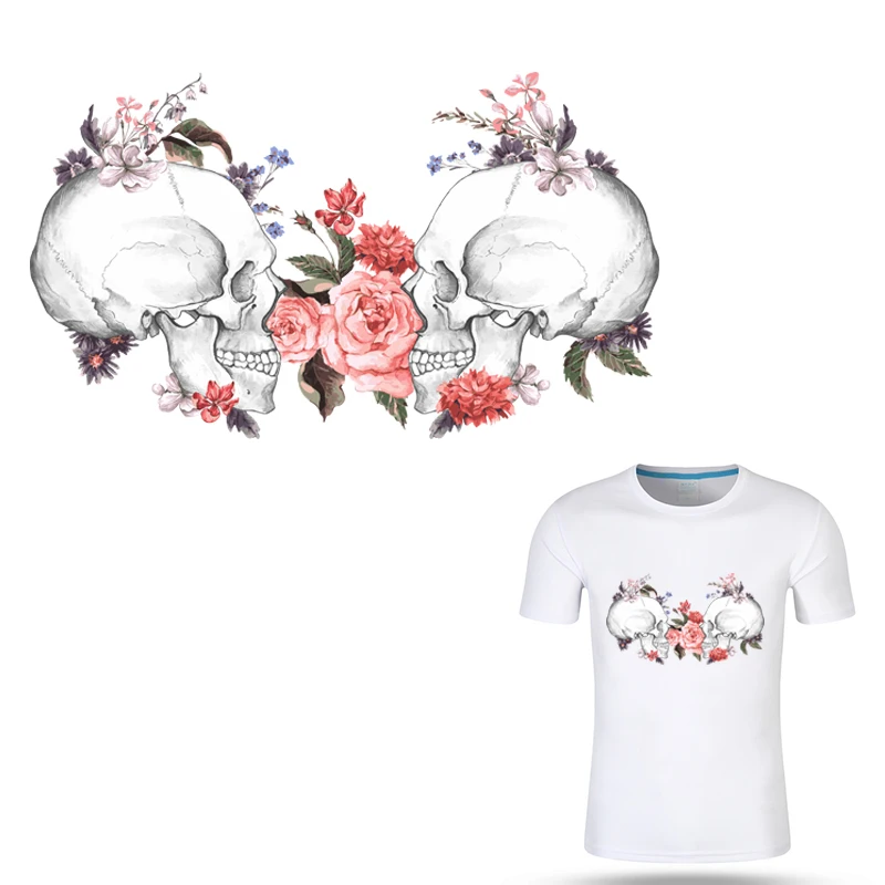 COSBILL Iron On Skull Flower Patches For Clothing A-level Washable DIY 21*21 cm Heat Transfer Stickers Decoration Applique Y-080
COSBILL Iron On Skull Flower Patches For Clothing A-level Washable DIY 21*21 cm Heat Transfer Stickers Decoration Applique Y-080