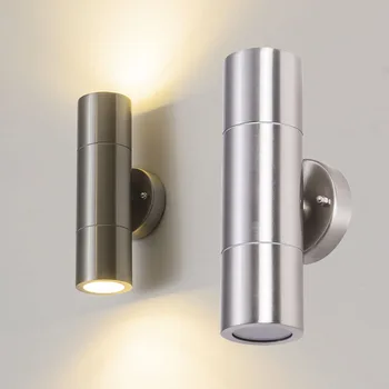 Two side led wall lamp Stainless steel Wall led Lights Porch Lighting outdoor led path Lamps with GU10 led bulb
Two side led wall lamp Stainless steel Wall led Lights Porch Lighting outdoor led path Lamps with GU10 led bulb