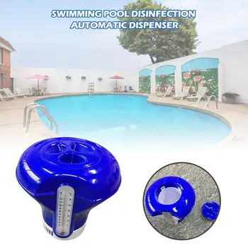 NEW 8 inch with thermometer floating pills pill floating pool disinfection automatic applicator #4O
NEW 8 inch with thermometer floating pills pill floating pool disinfection automatic applicator #4O