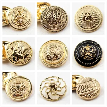 10pcs, golden gold button in gold, the world famous classic brand buttons, clothing accessories DIYmaterials
10pcs, golden gold button in gold, the world famous classic brand buttons, clothing accessories DIYmaterials