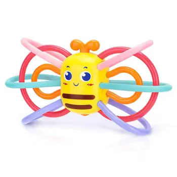 Newborn Baby Cartoon Animal Teething Ring Infant Gum Ball Hand Rattles Teething Training Toy
Newborn Baby Cartoon Animal Teething Ring Infant Gum Ball Hand Rattles Teething Training Toy