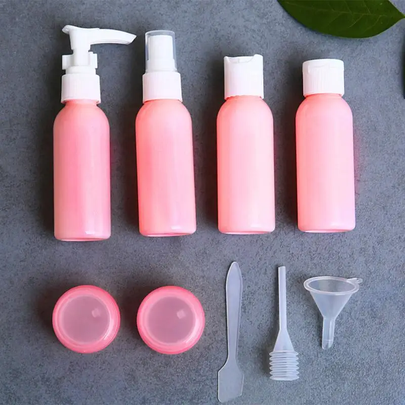 Hot Sale 9Pcs/set Mini Travel Plastic Transparent Empty Makeup Tools For Women Portable Container Bottle Spray Makeup Tool 30
Hot Sale 9Pcs/set Mini Travel Plastic Transparent Empty Makeup Tools For Women Portable Container Bottle Spray Makeup Tool 30