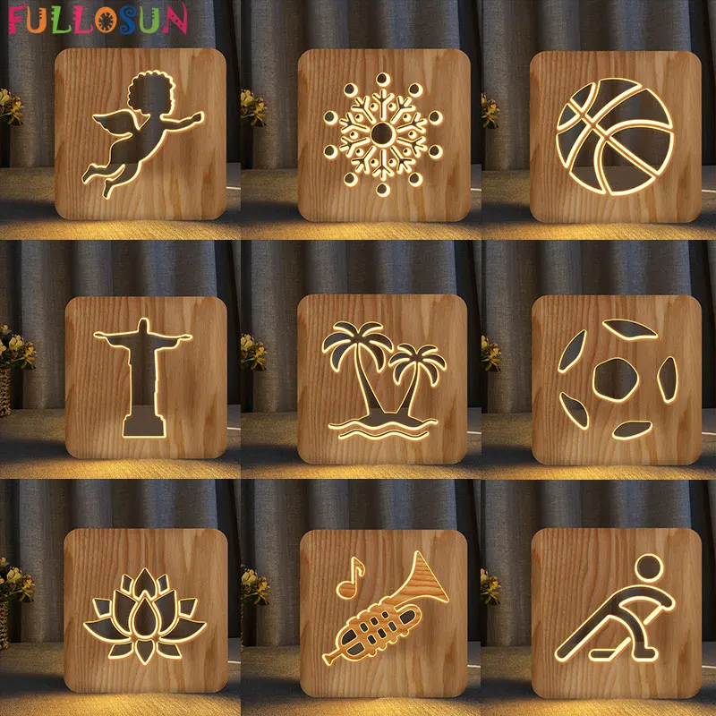 3D Wood Light Angel Jesus Lotus LED Table Lamp Creative Nordic Night Lights Bedroom Decor Gift
3D Wood Light Angel Jesus Lotus LED Table Lamp Creative Nordic Night Lights Bedroom Decor Gift