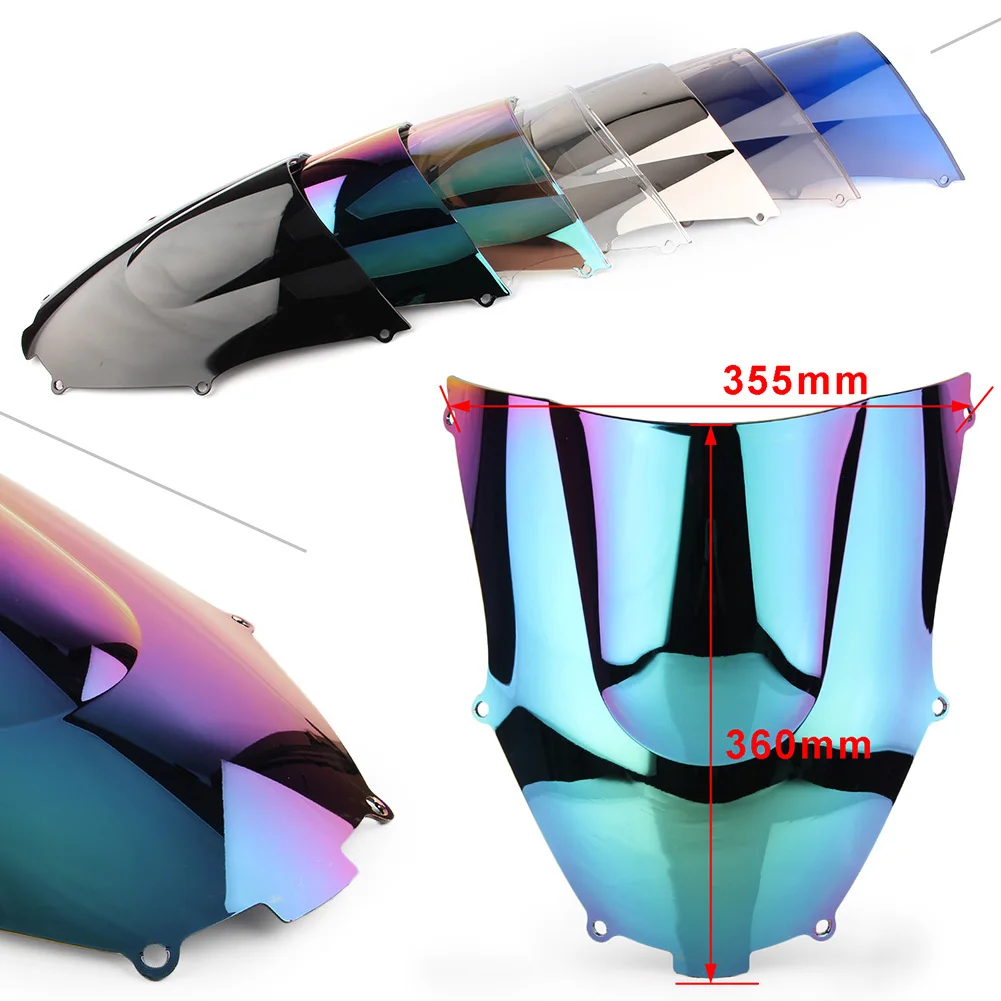 ZX-9R 2001 Motorcycle Windshield Windscreen For Kawasaki ZX9R 2000 01 2002 2003 Double Bubble Windproof ABS Plastic
ZX-9R 2001 Motorcycle Windshield Windscreen For Kawasaki ZX9R 2000 01 2002 2003 Double Bubble Windproof ABS Plastic