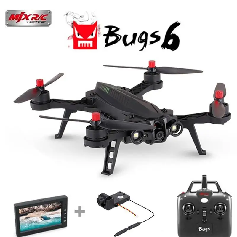 MJX Bugs 6 B6 Professional Racing RC Drone HD 720P FPV Live Video Quadcopter Remove Control Toys Children Adult Plane Gift
MJX Bugs 6 B6 Professional Racing RC Drone HD 720P FPV Live Video Quadcopter Remove Control Toys Children Adult Plane Gift