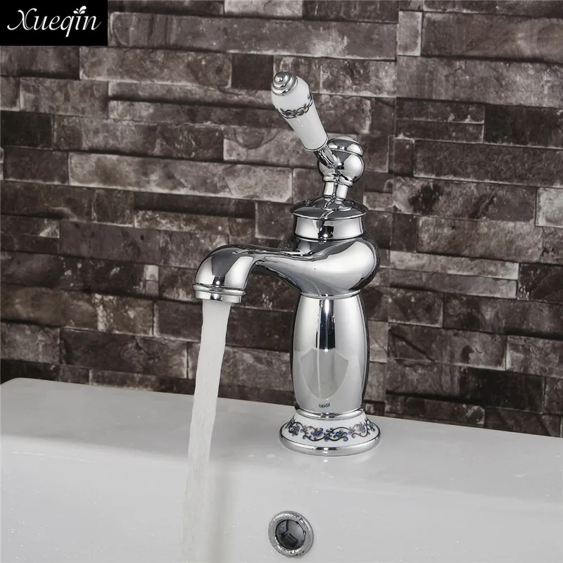 Xueqin Upscale Retro European Bathroom Basin Faucets Mixer Tap Washbasin Tap For Household And Hotel
Xueqin Upscale Retro European Bathroom Basin Faucets Mixer Tap Washbasin Tap For Household And Hotel