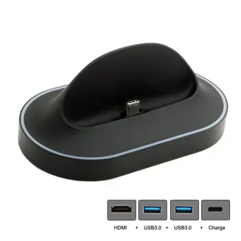 Xiwai USB 3.1 Type-C USB-C Dock Station to HDMI & Dual 3.0 Hub & Power Adapter For S8 / S8+ , Note8 ,S9 ,Mate10 /Mate10 Pro /P20
Xiwai USB 3.1 Type-C USB-C Dock Station to HDMI & Dual 3.0 Hub & Power Adapter For S8 / S8+ , Note8 ,S9 ,Mate10 /Mate10 Pro /P20