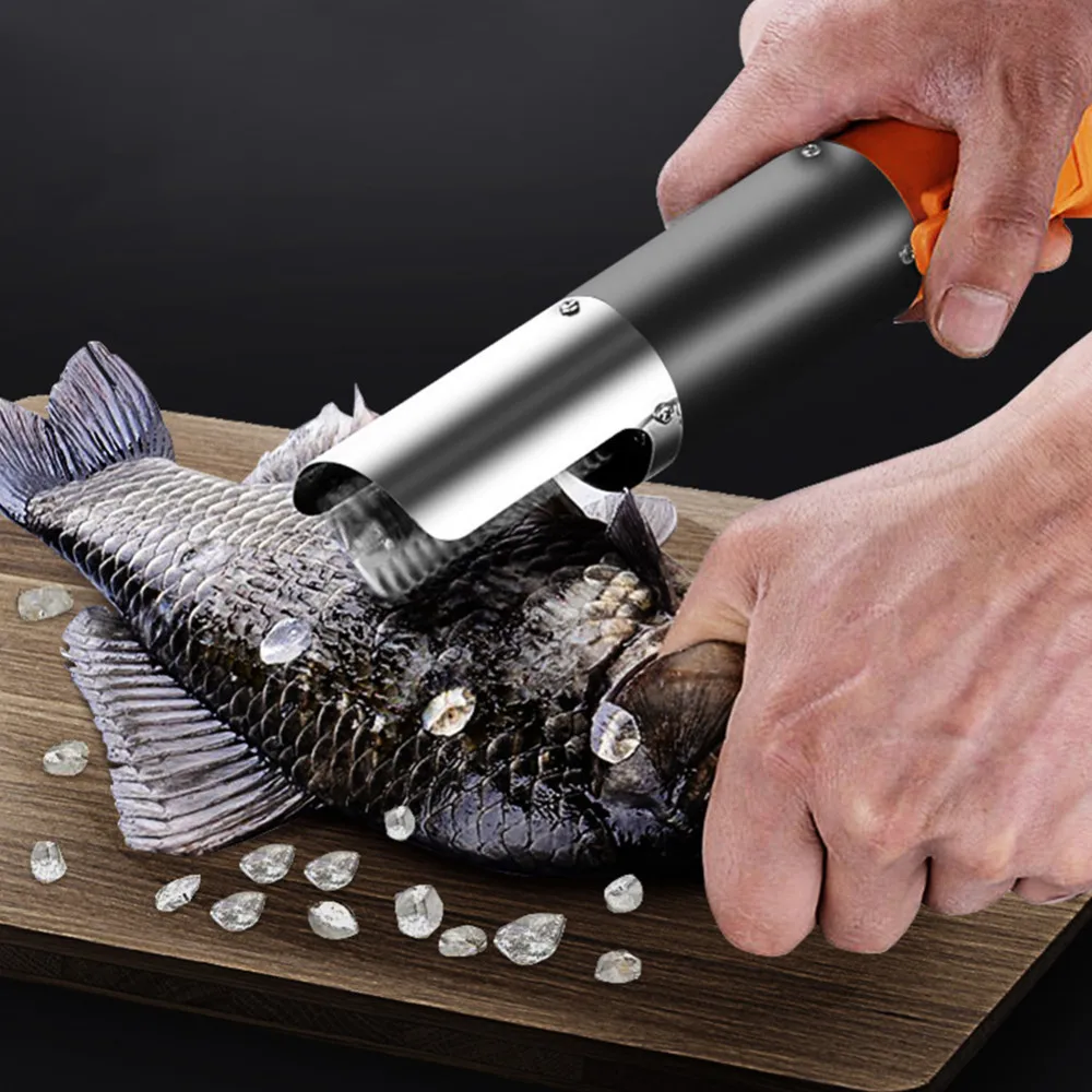 Fish Scale Scraper Electric Scaler Automatic Rechargeable 12v Lithium Battery Stainless Steel With Batteries Kitchen Supplies B4
Fish Scale Scraper Electric Scaler Automatic Rechargeable 12v Lithium Battery Stainless Steel With Batteries Kitchen Supplies B4