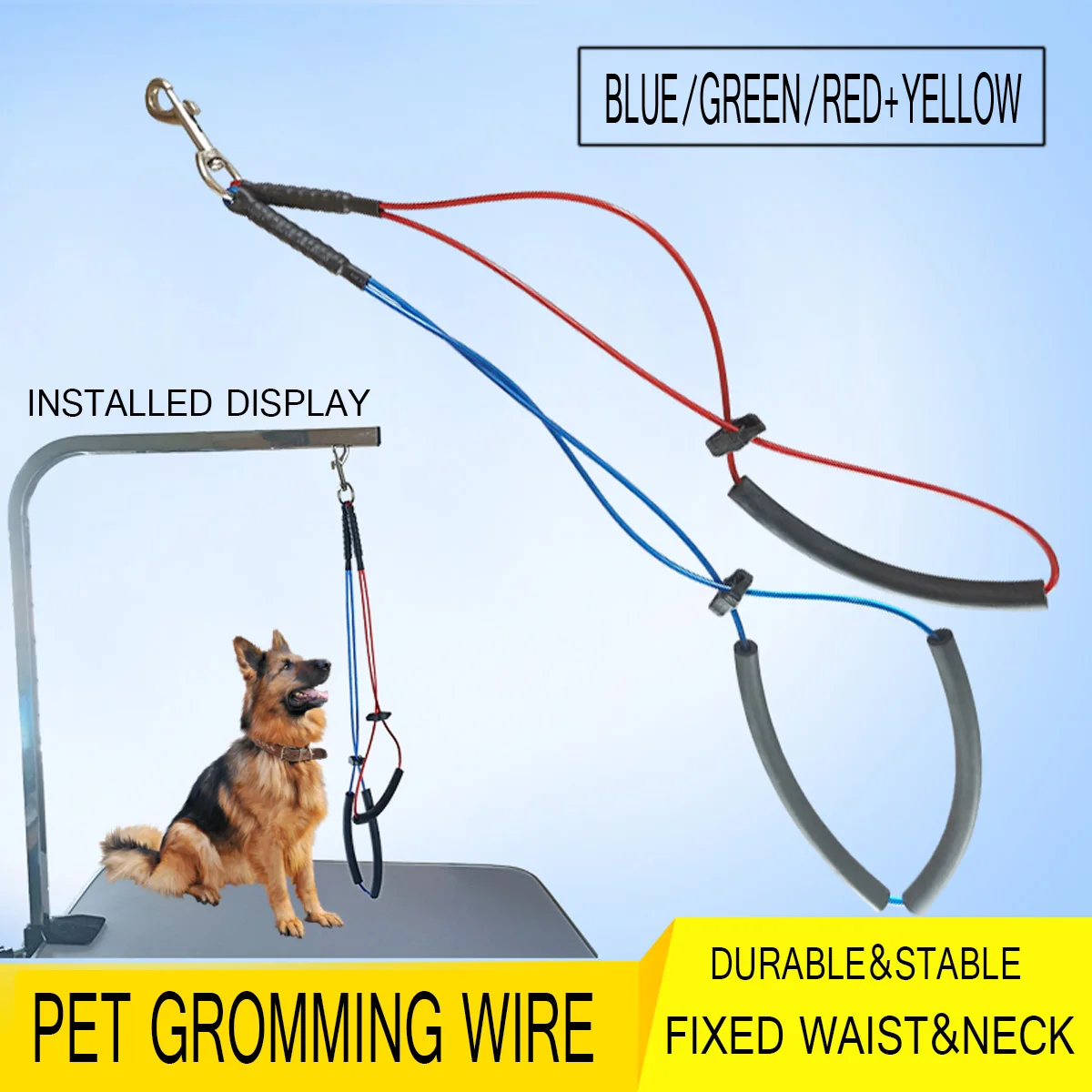 Pet Dog Cat Grooming Loop Table Arm Body Noose Holder Restraint Rope Harness For Dogs Cats Grooming Standing Training
Pet Dog Cat Grooming Loop Table Arm Body Noose Holder Restraint Rope Harness For Dogs Cats Grooming Standing Training