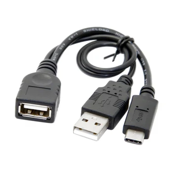 USB Type C OTG Cable USB2.0 to USB C Cable USB-C Type-C USB 3.1 to USB 2.0 Female OTG Data Cable with Power for Phone 10pcs/lot
USB Type C OTG Cable USB2.0 to USB C Cable USB-C Type-C USB 3.1 to USB 2.0 Female OTG Data Cable with Power for Phone 10pcs/lot