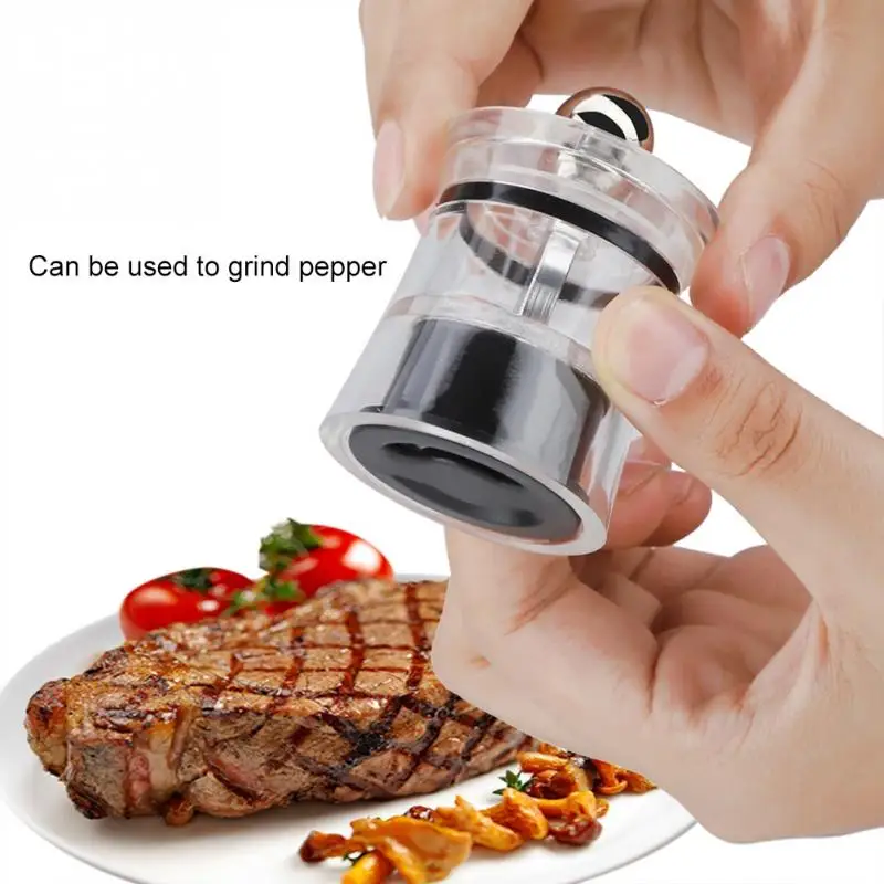2pcs/ Pack Mini Salt and Pepper mill Spice Grinder 304 Stainless Steel Pepper Grinder and Salt Grinder Adjustable Ceramic Rotors
2pcs/ Pack Mini Salt and Pepper mill Spice Grinder 304 Stainless Steel Pepper Grinder and Salt Grinder Adjustable Ceramic Rotors