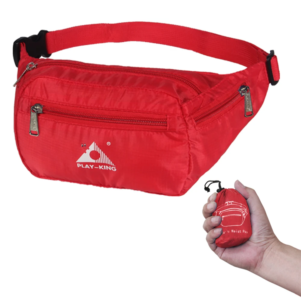 Outdoor Ultralight Foldable Waist Bag Water Resistant Adjustable Waist Belt Fanny Pack Cell Phone Holder Bag for Men Women
Outdoor Ultralight Foldable Waist Bag Water Resistant Adjustable Waist Belt Fanny Pack Cell Phone Holder Bag for Men Women