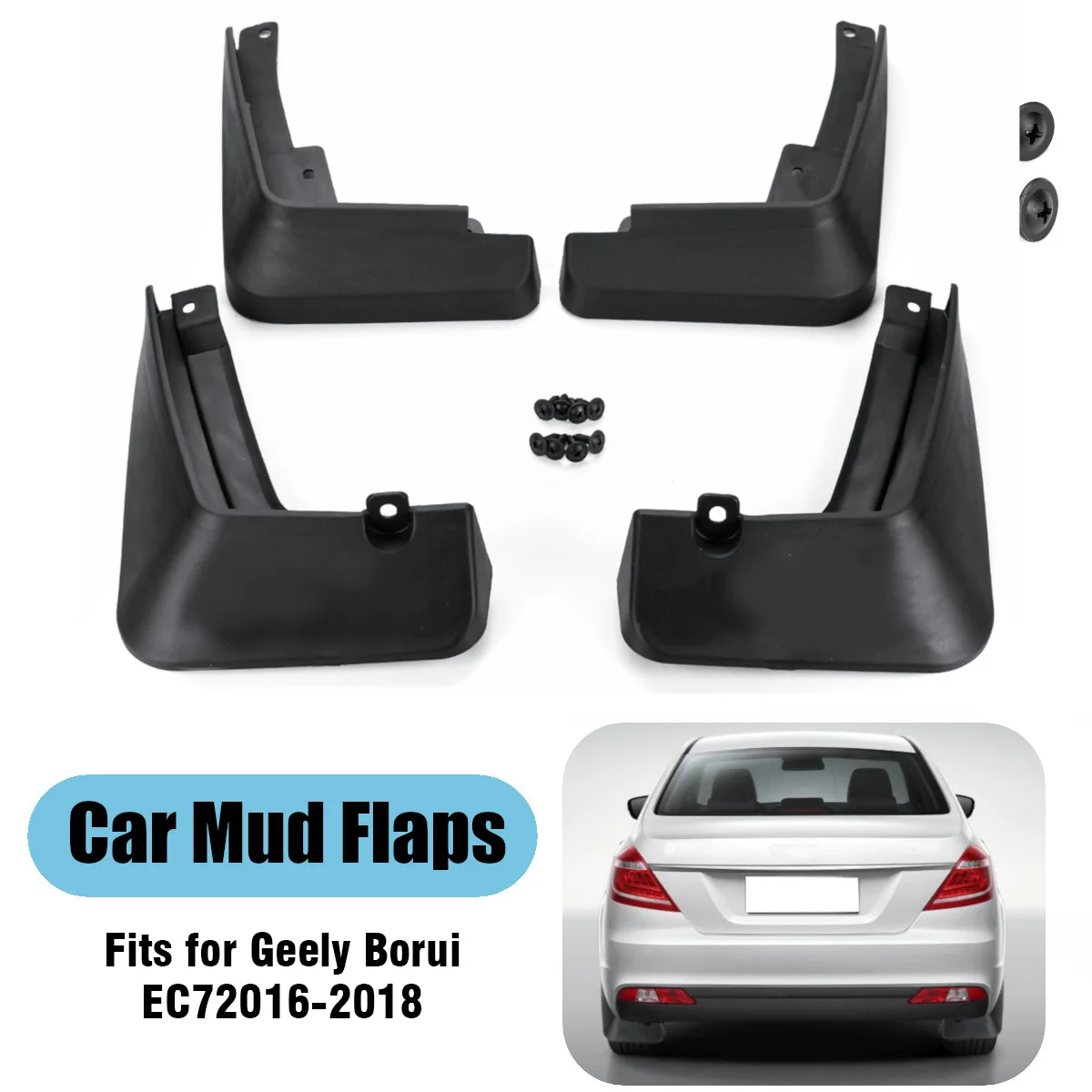 Car Front Rear Mud Flaps for Geely Borui 2016 2017 2018 Mudguards Fender Splash Guards Accessories
Car Front Rear Mud Flaps for Geely Borui 2016 2017 2018 Mudguards Fender Splash Guards Accessories