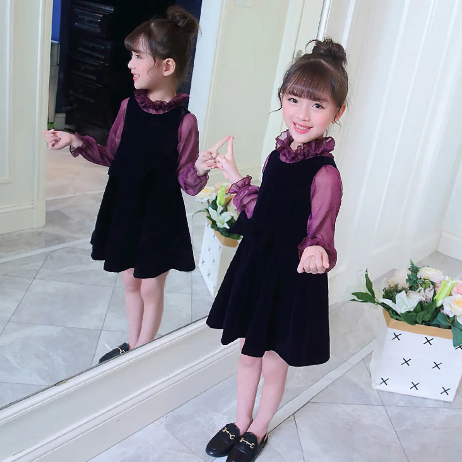 Mesh Party Dress For Girls Spring Girls Dress Princess Kids Dresses Long Sleeve Children's Clothing For Girls 6 8 12 Years
Mesh Party Dress For Girls Spring Girls Dress Princess Kids Dresses Long Sleeve Children's Clothing For Girls 6 8 12 Years