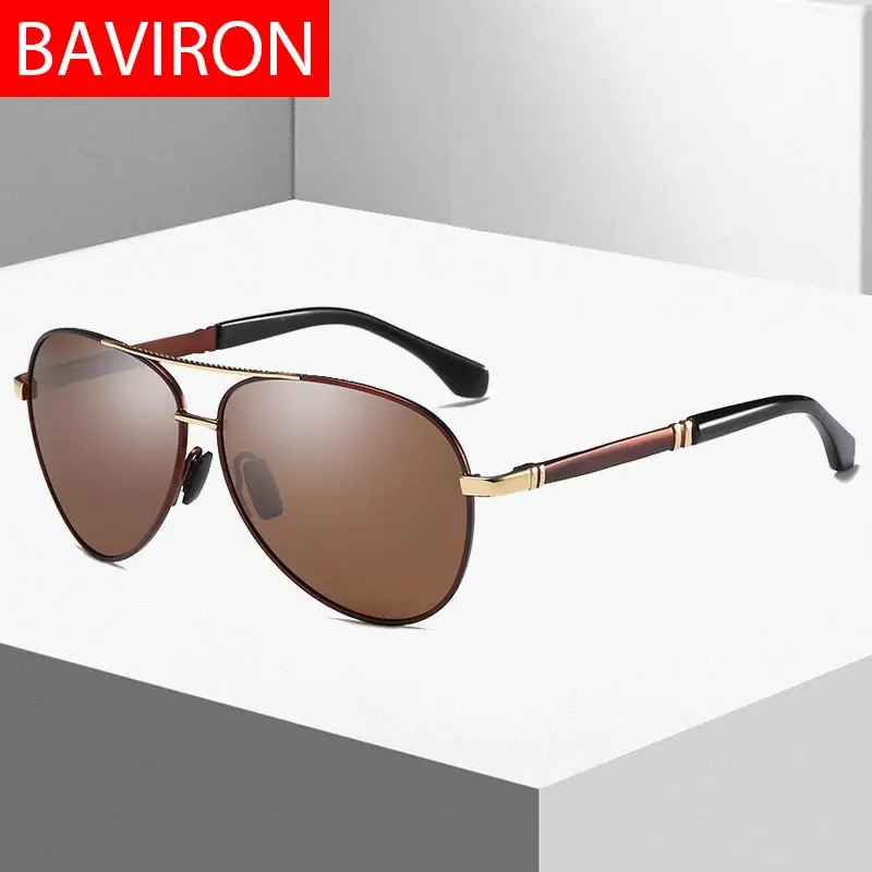 BAVIRON New Classic Polarized Sunglasses Men Pilot Sunglasses Man UVA UVB Retro Sun Glasses Aviatation Driving Mirror Drop Ship
BAVIRON New Classic Polarized Sunglasses Men Pilot Sunglasses Man UVA UVB Retro Sun Glasses Aviatation Driving Mirror Drop Ship