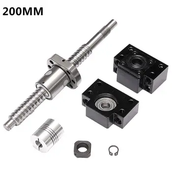 SFU1605 Set Anti-backlash Ball Screw L200mm-750mm + BK/BF12 Support Base + Locknuts + Circlip + 6.35x10mm Coupler Set
SFU1605 Set Anti-backlash Ball Screw L200mm-750mm + BK/BF12 Support Base + Locknuts + Circlip + 6.35x10mm Coupler Set