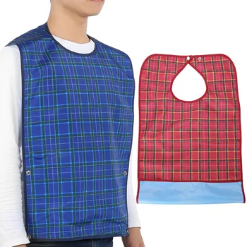 2pcs Waterproof Adult Sleeveless Apron Mealtime Bibs Disability Dining Aid Clothes Protector Aprons Adult Rice Pocket Clothes
2pcs Waterproof Adult Sleeveless Apron Mealtime Bibs Disability Dining Aid Clothes Protector Aprons Adult Rice Pocket Clothes