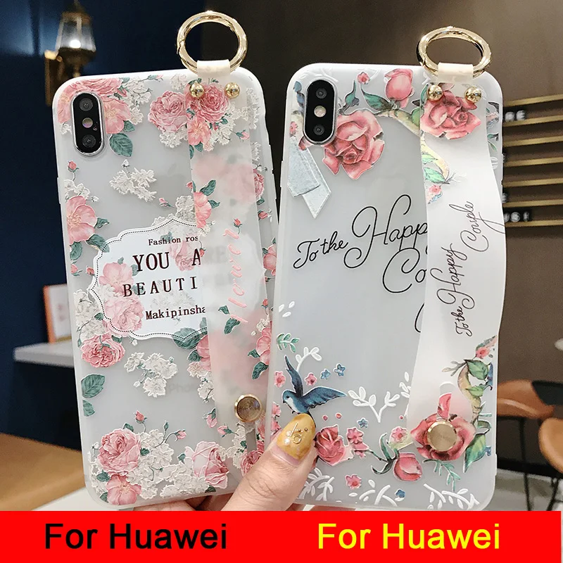 Flower Phone Holder Case For Huawei Mate 30 10 20 Pro P20 P30 Pro Lite P10 plus Honor 10 Nova 3i 4 5 Wrist Strap Case support
Flower Phone Holder Case For Huawei Mate 30 10 20 Pro P20 P30 Pro Lite P10 plus Honor 10 Nova 3i 4 5 Wrist Strap Case support