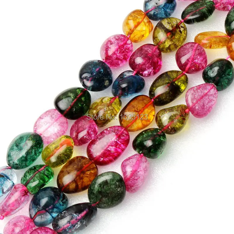 15-22mm Cracked Freeform Shape MixedColor Stone Loose Beads Strand15" DIY Creative Jewellery Making w2048
15-22mm Cracked Freeform Shape MixedColor Stone Loose Beads Strand15" DIY Creative Jewellery Making w2048
