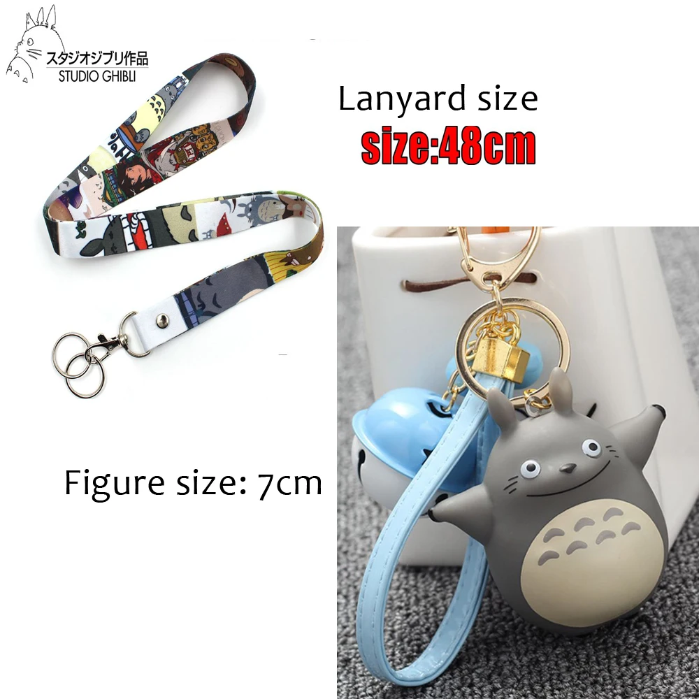 Giancomics My Neighbor Totoro Anime Keychain and Lanyard Miyazaki Hayao Series Pendant Chinchillidae Otaku Ornament Collection
Giancomics My Neighbor Totoro Anime Keychain and Lanyard Miyazaki Hayao Series Pendant Chinchillidae Otaku Ornament Collection