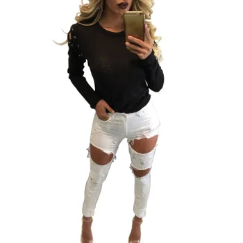 Bandage T Shirt Women Sexy Black Hollow Out Long Sleeve Shirt Fashion Women Tops Autumn Basic Tshirt fall clothing for women
Bandage T Shirt Women Sexy Black Hollow Out Long Sleeve Shirt Fashion Women Tops Autumn Basic Tshirt fall clothing for women