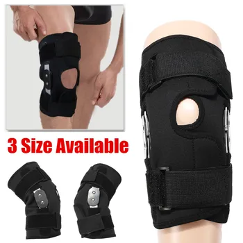 Double Hinged Aluminum Alloy Full Knee Pad Joint Brace Support Outdoor Sports Running Climbing Knee Protector Adjustable
Double Hinged Aluminum Alloy Full Knee Pad Joint Brace Support Outdoor Sports Running Climbing Knee Protector Adjustable