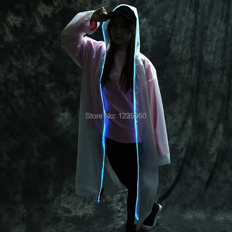 Christmas LED Lighting Clothing Luminous Costume Rain Coat Glowing Raincoat For Party Stage Show Outdoor Hiking Daily Use
Christmas LED Lighting Clothing Luminous Costume Rain Coat Glowing Raincoat For Party Stage Show Outdoor Hiking Daily Use