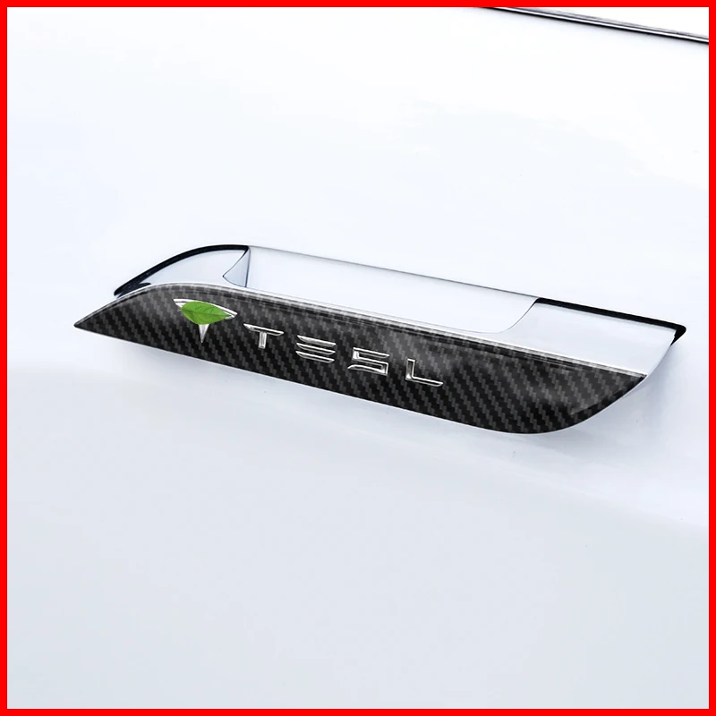 Tesla Car Door Handle Cover Trim Protector Sticker Decal 3D Real Carbon Fiber with Polyurethane for Tesla Model S
Tesla Car Door Handle Cover Trim Protector Sticker Decal 3D Real Carbon Fiber with Polyurethane for Tesla Model S