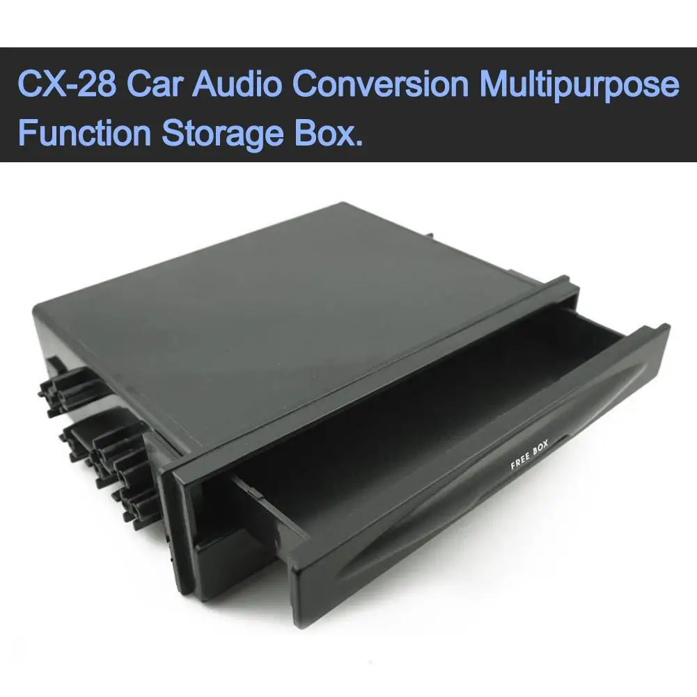 CX-28 Car Audio Conversion Multipurpose Function Storage Box Stereo Replacement Pocket Storage Box Seat Altea Radio Doble Din
CX-28 Car Audio Conversion Multipurpose Function Storage Box Stereo Replacement Pocket Storage Box Seat Altea Radio Doble Din