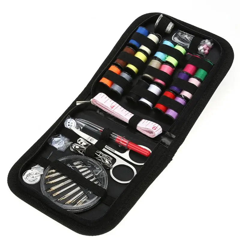 Sewing Kit Sewing Box Black Sewing Kit Sewing Tool Combination 70 Piece Set High Quality Quick Delivery
Sewing Kit Sewing Box Black Sewing Kit Sewing Tool Combination 70 Piece Set High Quality Quick Delivery