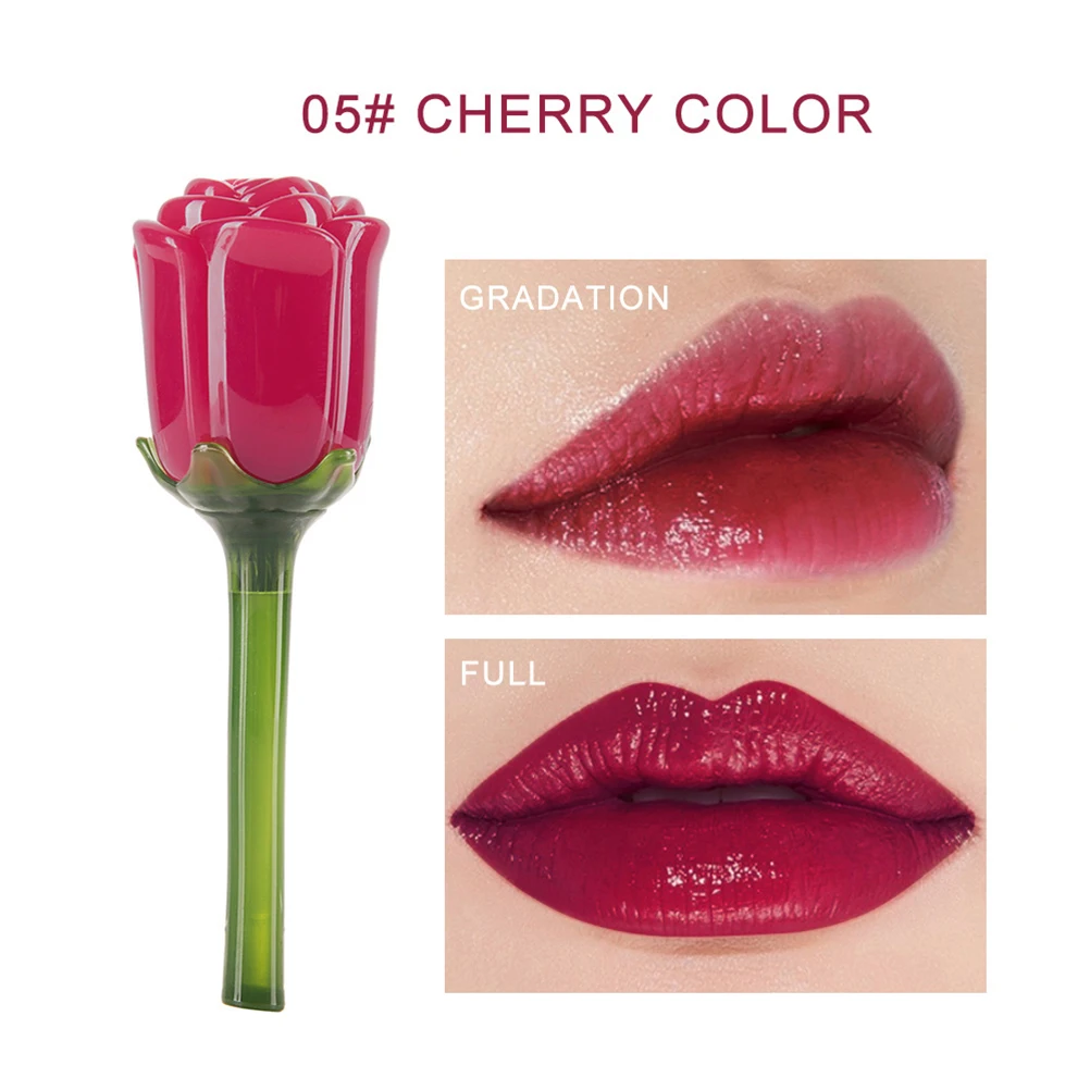 Rose-shaped rich lip gloss 5 color waterproof and moisturizing lasting non-stick liquid lipstick ladies multi-function lip gloss
Rose-shaped rich lip gloss 5 color waterproof and moisturizing lasting non-stick liquid lipstick ladies multi-function lip gloss