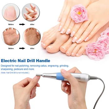 30000RPM Electric Nail Drill Pen Nail Drill Handle Handpiece for Manicure Pedicure Machine Accessory Tool
30000RPM Electric Nail Drill Pen Nail Drill Handle Handpiece for Manicure Pedicure Machine Accessory Tool