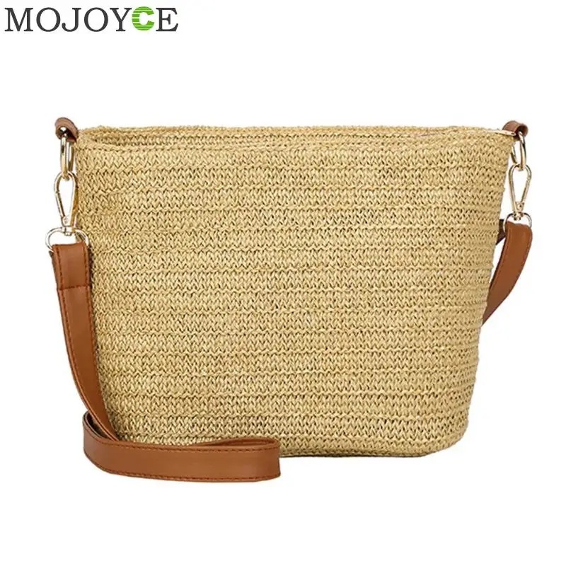 Women Summer Beach Straw Bags Bohemian Travel Casual Bucket Female Messenger Bag Mini Fashion Ladies Weave Rattan Shoulder Bag
Women Summer Beach Straw Bags Bohemian Travel Casual Bucket Female Messenger Bag Mini Fashion Ladies Weave Rattan Shoulder Bag