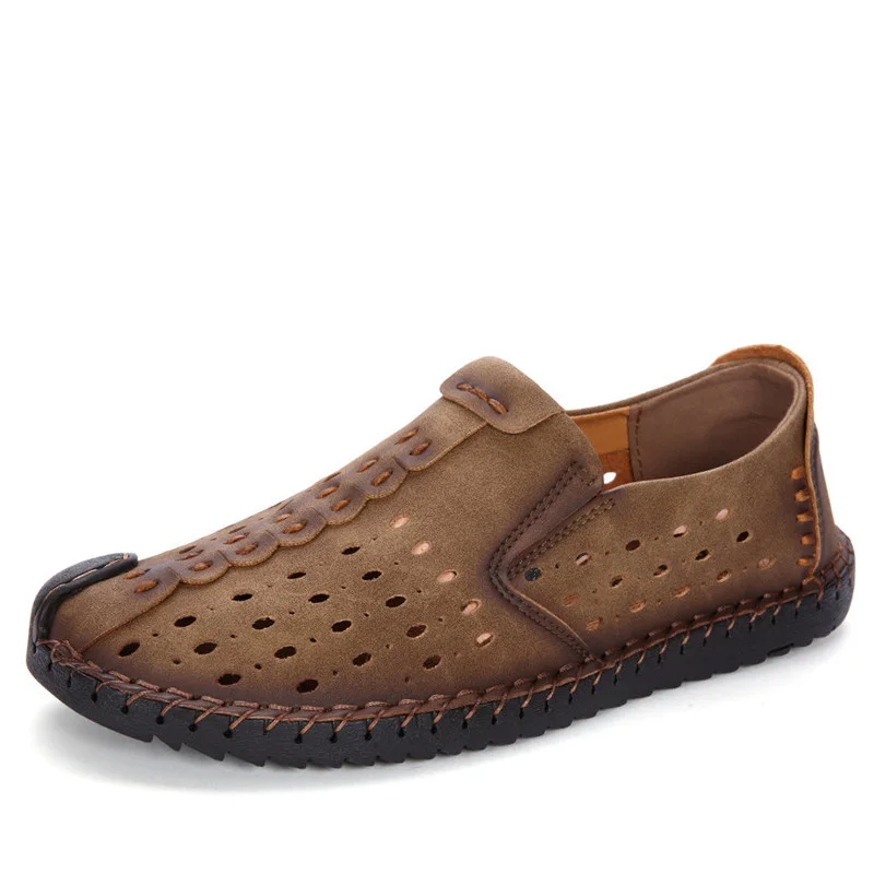 Breathable Hole Summer Loafers for Men Hollow Out Beach Casual Shoes Soft Comfortable Leisure Driving Footwear Moccasins
Breathable Hole Summer Loafers for Men Hollow Out Beach Casual Shoes Soft Comfortable Leisure Driving Footwear Moccasins
