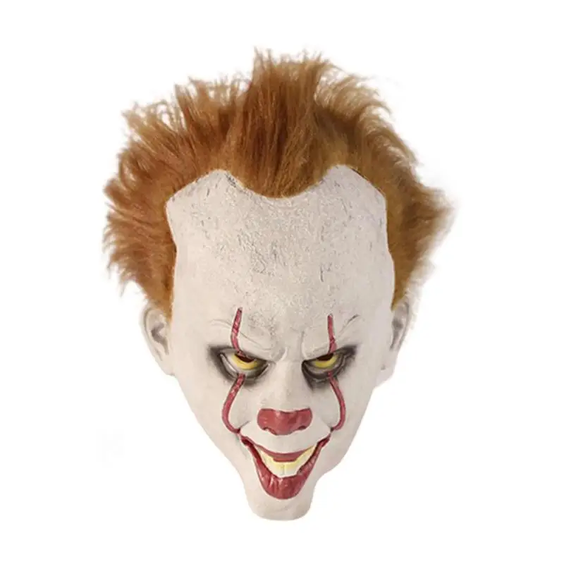 Natural Latex Halloween Scary Full Cover Clown Mask Gags Practical Jokes Mask Prop
Natural Latex Halloween Scary Full Cover Clown Mask Gags Practical Jokes Mask Prop