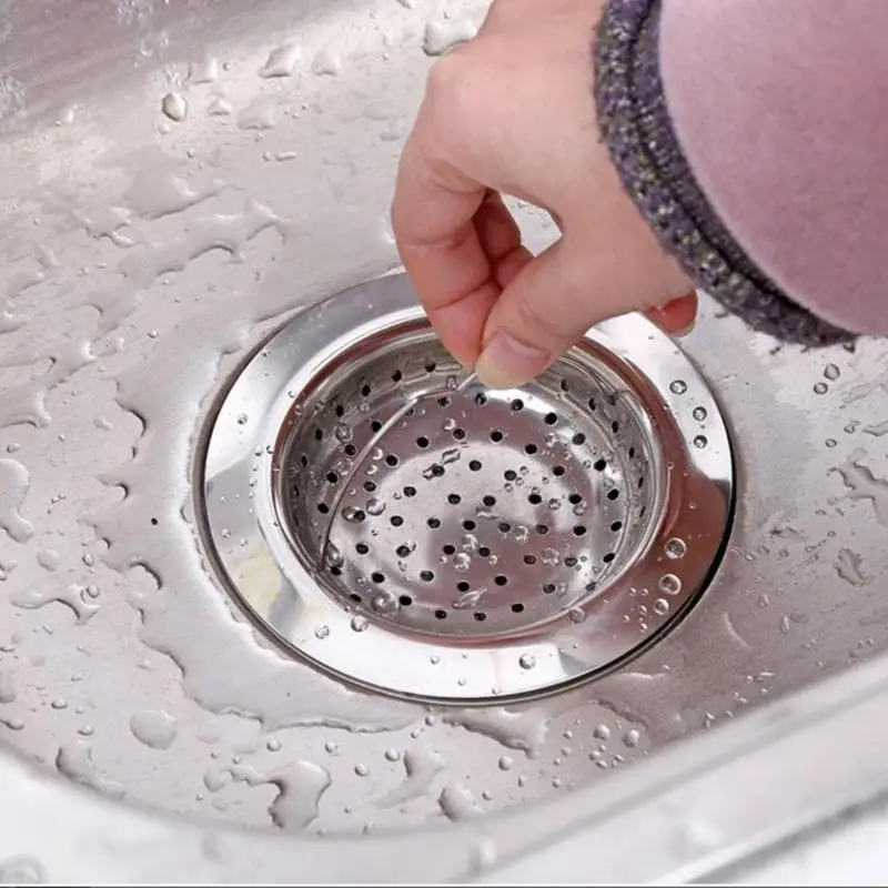 11cm Stainless Steel Sink Filter Kitchen Bathtub Hair Catcher Stopper Shower Metal Filter Trap Bathroom Accessories
11cm Stainless Steel Sink Filter Kitchen Bathtub Hair Catcher Stopper Shower Metal Filter Trap Bathroom Accessories