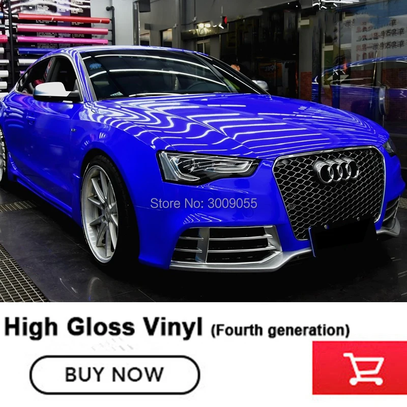 Blue Car Styling Vinyl Wraps glossy Crystal series vinyl High-end Self-adhesive for High-end car Brightest surface
Blue Car Styling Vinyl Wraps glossy Crystal series vinyl High-end Self-adhesive for High-end car Brightest surface