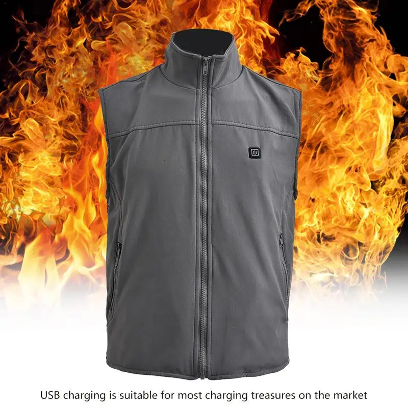 Heating Cotton Vest Electric Vest Warm Fast Hot Radiation-free Heating Jacket Vest Climbing Camping Ski Equipment
Heating Cotton Vest Electric Vest Warm Fast Hot Radiation-free Heating Jacket Vest Climbing Camping Ski Equipment