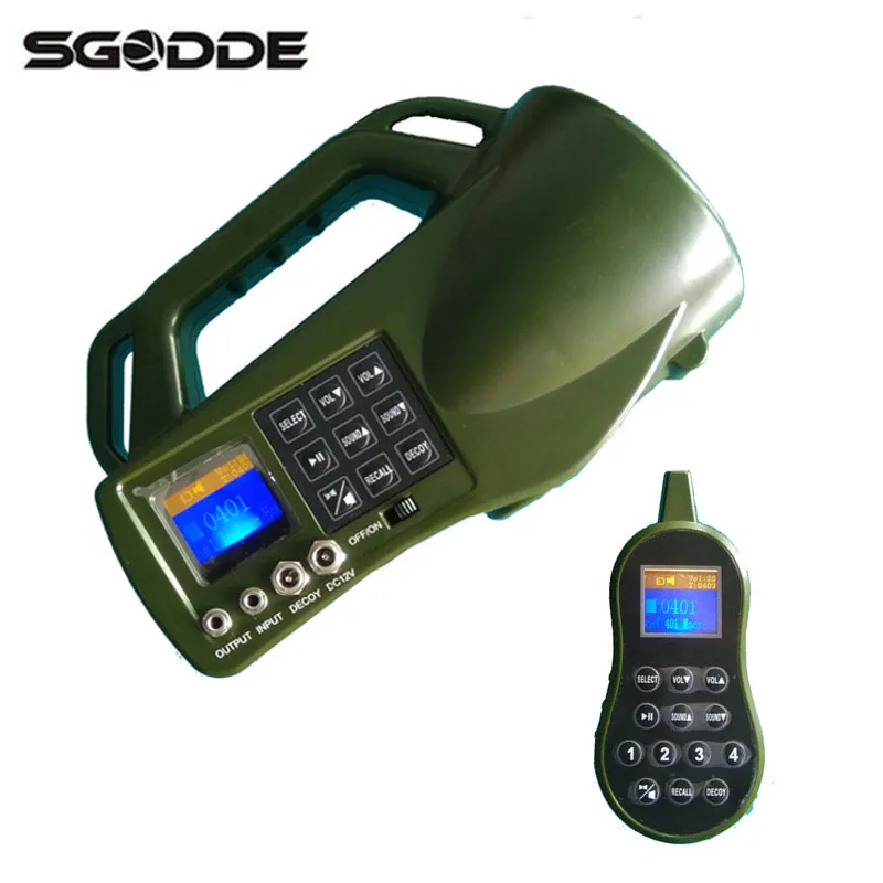 Hot Hunting Decoys Device Electronic Game Caller With 35W Loud Speaker MP3 Bird Call Buit-in 403 Animal Sounds Traps for Hunting
Hot Hunting Decoys Device Electronic Game Caller With 35W Loud Speaker MP3 Bird Call Buit-in 403 Animal Sounds Traps for Hunting