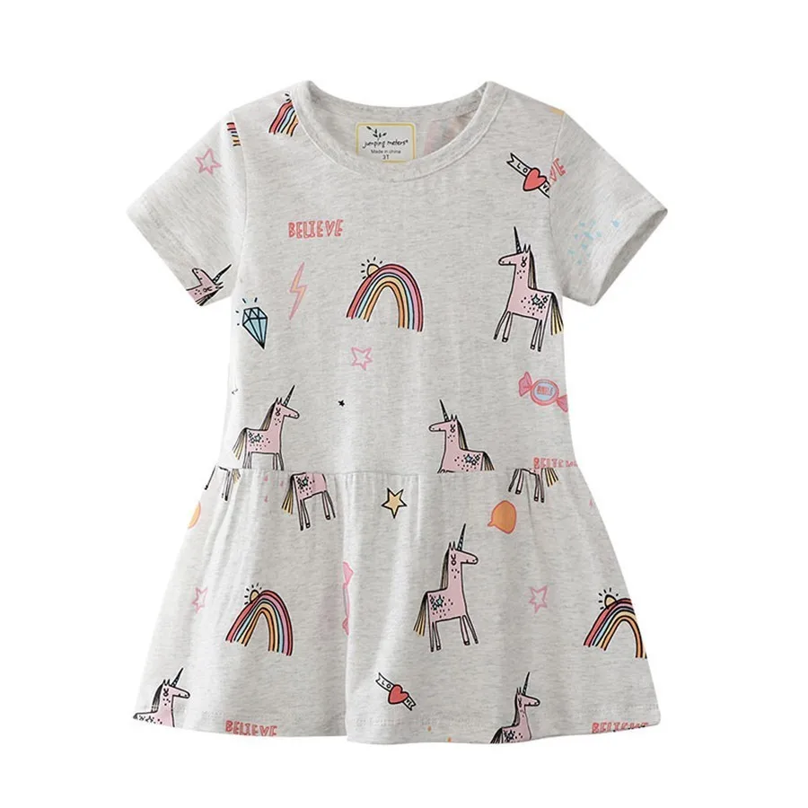 New Girls Dress Cartoon Unicorn Print Kids Dresses For Girls 2 3 4 5 6 7 Years Kids Clothing Toddler Girl Dresses 2019 Summer
New Girls Dress Cartoon Unicorn Print Kids Dresses For Girls 2 3 4 5 6 7 Years Kids Clothing Toddler Girl Dresses 2019 Summer