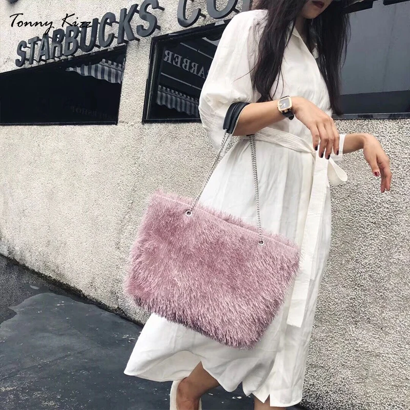 Tonny kizz winter luxury handbags women bags designer female shoulder bag large capacity fake fur ladies tote bags pu leather
Tonny kizz winter luxury handbags women bags designer female shoulder bag large capacity fake fur ladies tote bags pu leather
