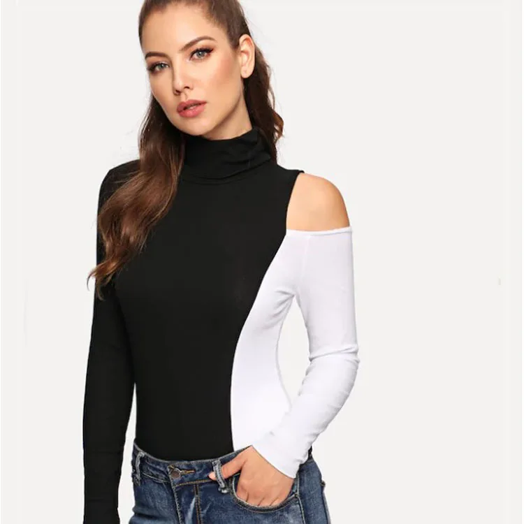 2019 Summer Srping Off Shoulder Tops Women O-neck Fashion Casual Solid Long Sleeve Tees Female Plus Size Ladies Tshirts
2019 Summer Srping Off Shoulder Tops Women O-neck Fashion Casual Solid Long Sleeve Tees Female Plus Size Ladies Tshirts