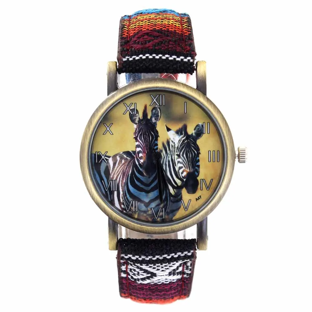 Модные повседневные мужские и женские ювелирные изделия Zebra Dark Horse спортивные