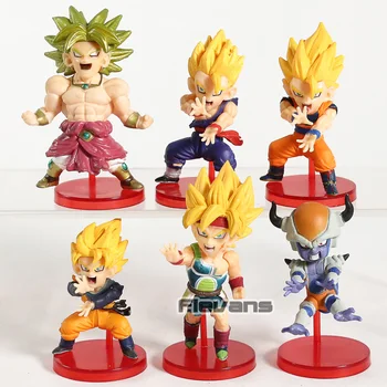 Dragon Ball Z Battle of Saiyans Vol.4 Broly Super Saiyan Son Goku Gohan Goten Freeza Barduck PVC Figures Toys 6pcs/set
Dragon Ball Z Battle of Saiyans Vol.4 Broly Super Saiyan Son Goku Gohan Goten Freeza Barduck PVC Figures Toys 6pcs/set