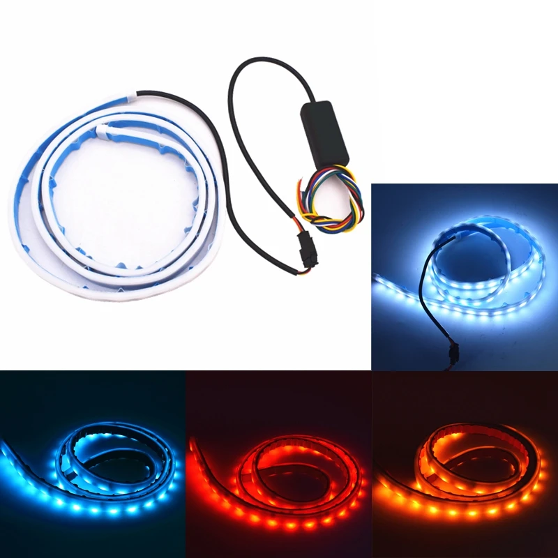 Car Tail Box Light Strip Streamer Strips Marquee Running Lights Brake Lights Turn Signal Three-Color Tail Box Light Tail Box S
Car Tail Box Light Strip Streamer Strips Marquee Running Lights Brake Lights Turn Signal Three-Color Tail Box Light Tail Box S