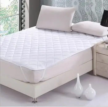 one piece white quilted mattress Pad with filling single double queen king mattress cover also quilted fitted sheet50
one piece white quilted mattress Pad with filling single double queen king mattress cover also quilted fitted sheet50