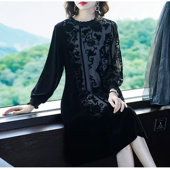Large Size Chiffon Dress Spring And Autumn Women Dress 2019 Women Loose Lace Dresses Woman Party Night Dress Women AS224
Large Size Chiffon Dress Spring And Autumn Women Dress 2019 Women Loose Lace Dresses Woman Party Night Dress Women AS224