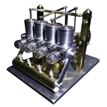 Domineering 4 Cylinder Row Balance Stirling Engine Model Building Kits Mirror Polished Version Toys For Children
Domineering 4 Cylinder Row Balance Stirling Engine Model Building Kits Mirror Polished Version Toys For Children