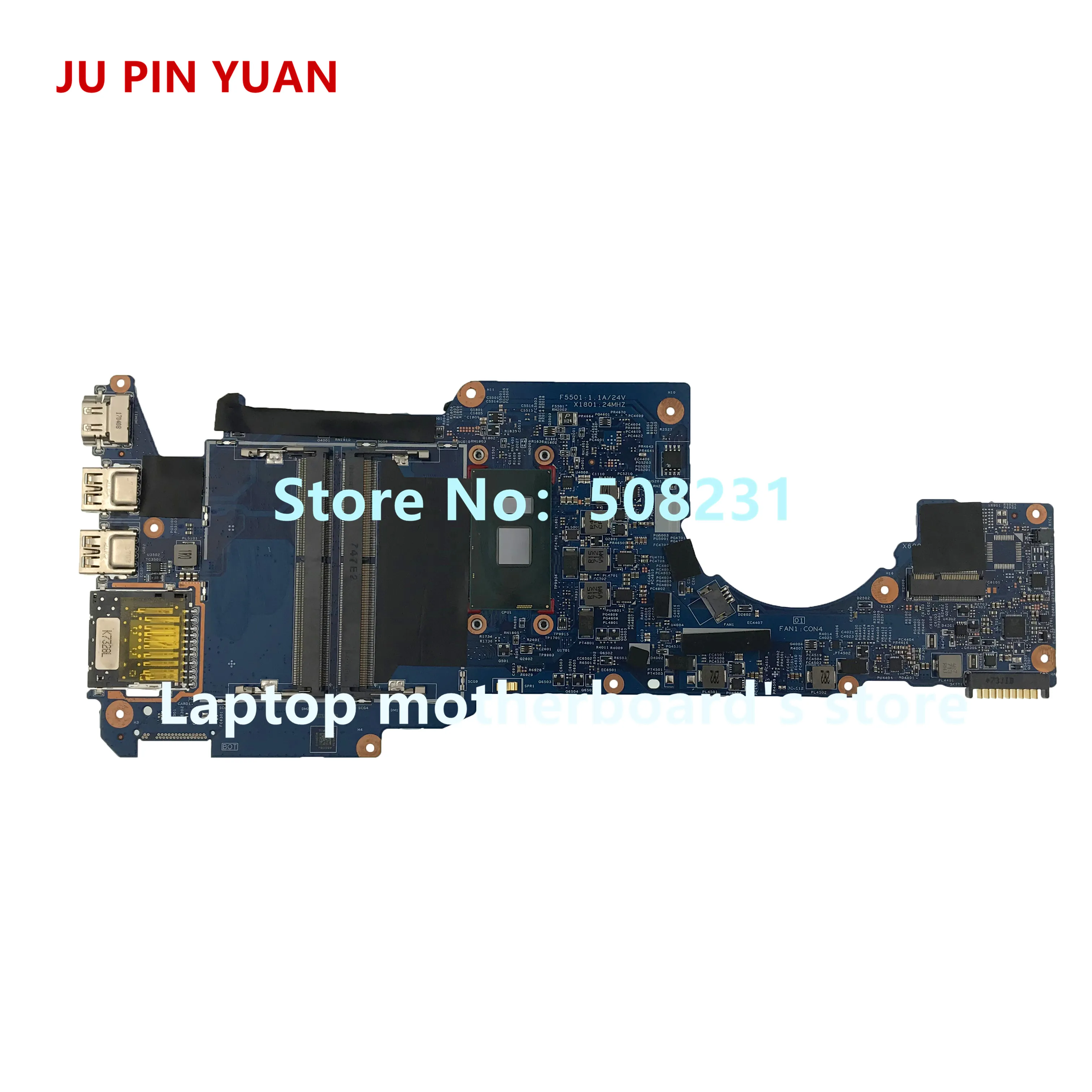 Ju pin yuan 903238-601 15256-3 448.07M06.0031 для HP Pavilion x360 Кабриолет 13-u Материнская плата ноутбука