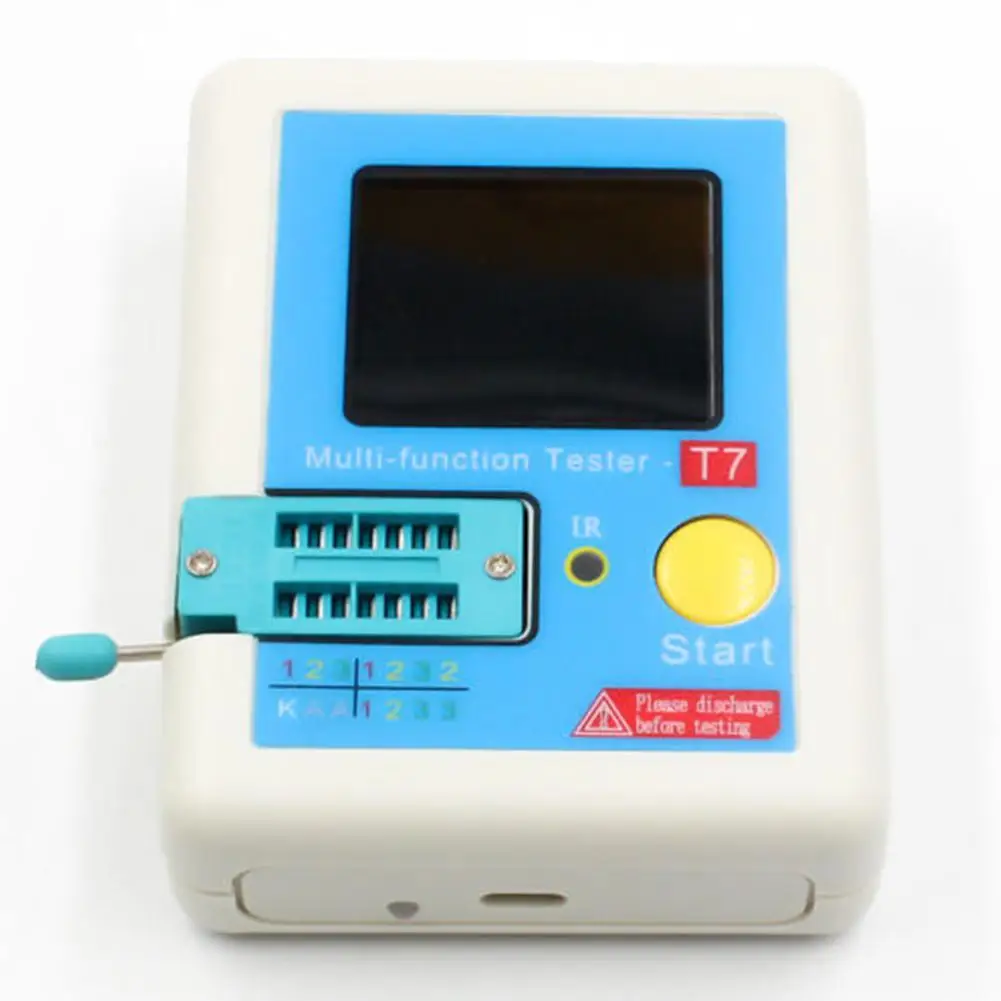 Adeeing LCR-T7 ESR Diode Triode Capacitance Mos Transistor Tester + CASE Capacitance Meters
Adeeing LCR-T7 ESR Diode Triode Capacitance Mos Transistor Tester + CASE Capacitance Meters